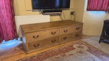 Unusual antique pine drawers