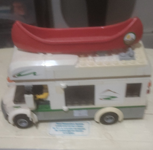 Lego city 60057 camper - lego, van