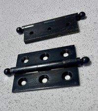 Hafele Black Finial Butt Hinge