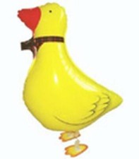 YELLOW DUCK WALKING BALLOON