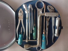 Hazet Tourist VW ROUND BOX Spare Tyre ToolKit Porsche-Hazet vintage & Original