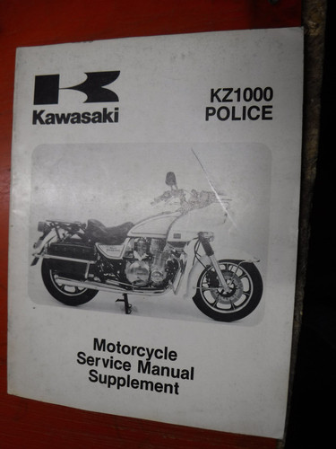 1985 kawasaki kz1000 police - 1985,