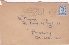 1966 cover sent from Bideford with cancel Westward Ho! and Bideford Holidays