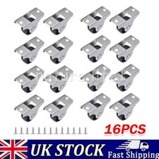 16Pcs Mini Caster Wheels