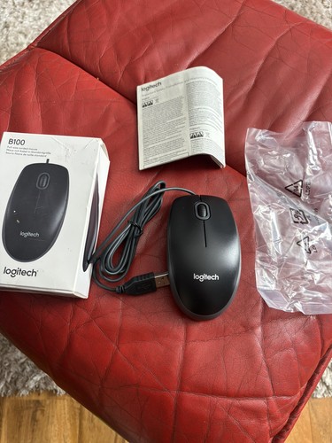 Logitech b100 wired usb - logitech,