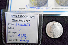 SHIPWRECK treasure 1696