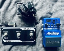 Digitech JamMan Solo XT Looper Pedal and FS3X Footswitch Bundle