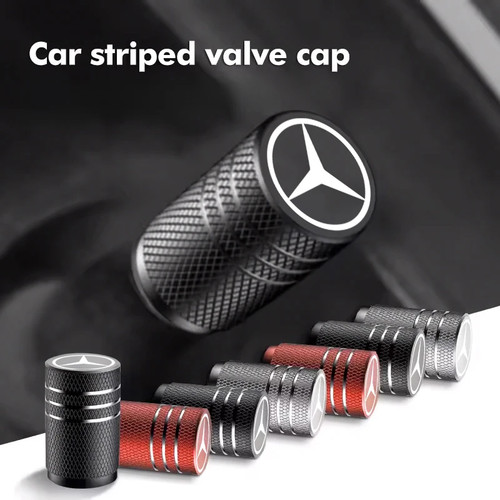 4pcs alloy valve caps - 4pcs,