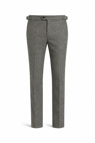 Grey donegal tweed - donegal, trousers