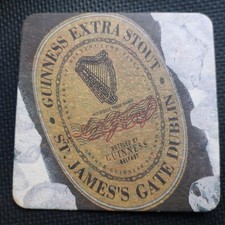 Guinness beer mat cat no - beer,
