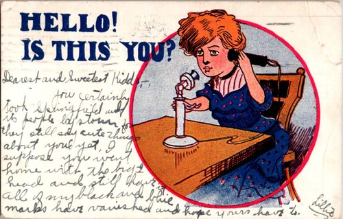 Pre 1907 woman uses very - woman,