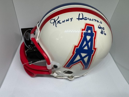 Kenny houston signed auto mini - kenny,
