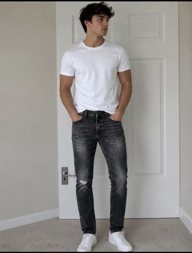 Mens slim fit jeans river - fit,