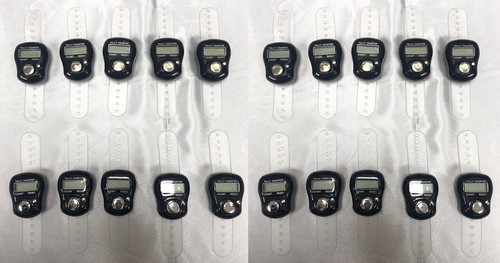 Finger ring black digital - 20,