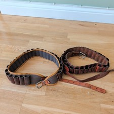 2 Vintage Cartridge Belts