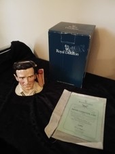 1997 SMALL Boxed Royal Doulton DENIS COMPT Ltd Ed +COA Character Jug  D7076