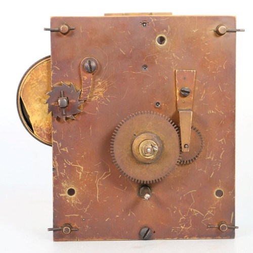 Fusee dial clock movement - clock,