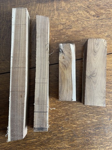 Scottish laburnum wood pieces - scottish,