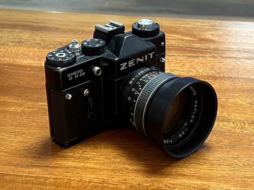 Zenit ttl 35mm slr film - zenit,