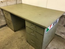 VINTAGE INDUSTRIAL DESK DOUBLE