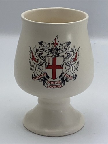 Vintage ceramic cup goblet - cup,