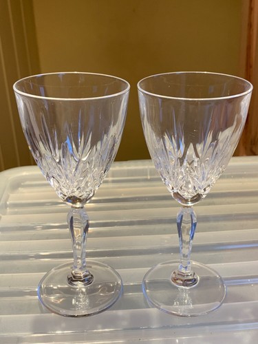 Vintage crystal wine - 2, x