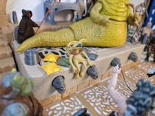 scene setting Star wars jabba the hut throne Salacious B. Crumb palace cushions