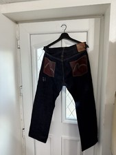 Evisu Jeans black and white seagull