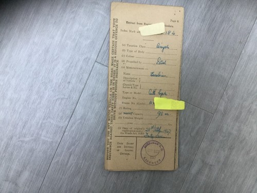 Excelsior 98cc 1947 - ,