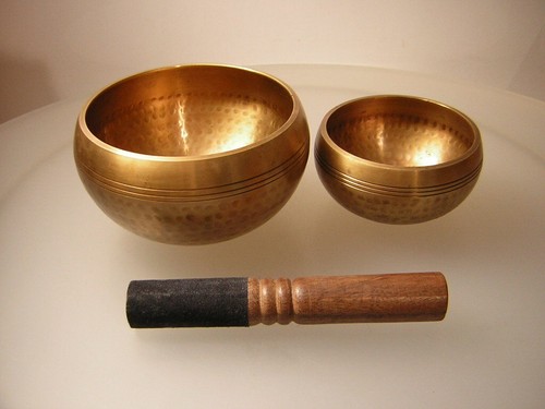Hammered singing bowl - hammered,