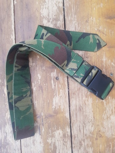 Dutch army webbing waist belt - webbing,