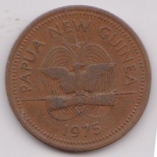 (H216-60) 1975 PNG 2 TOEA coin (BJ)