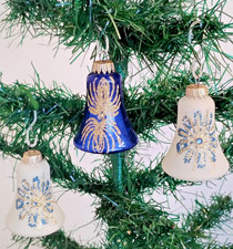 Vintage Retro Glass Christmas