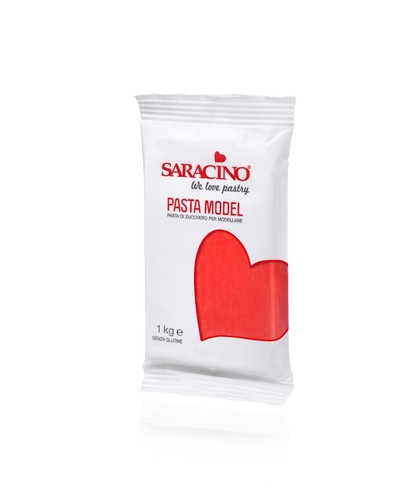 Saracino modelling paste red - modelling,