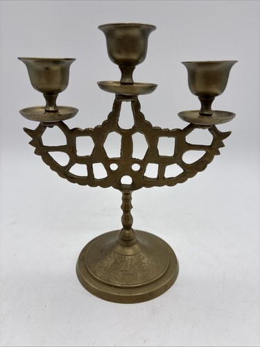 Brass tall arm - 7”, 3-cup
