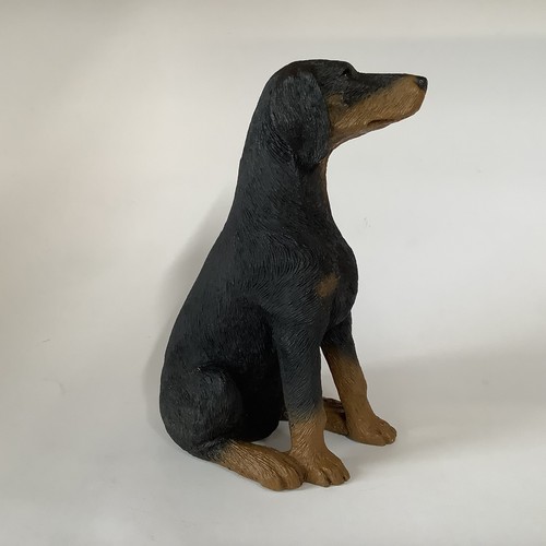 Vintage sandicast doberman - vintage,