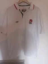 England Rugby Polo Shirt Jersey Trikot Cotton Traders XL