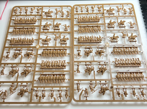 Allied troops sprues hail - allied,