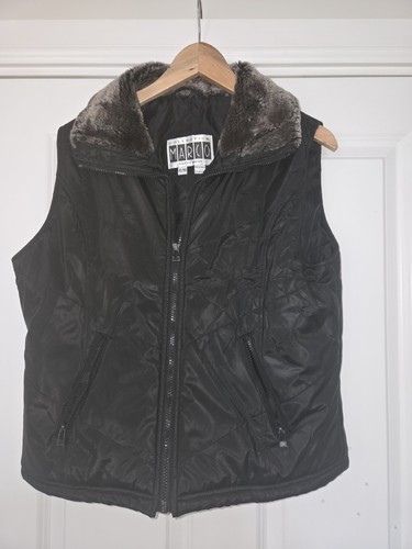Black shiny padded - , with