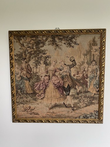Vintage belgium tapestry large - vintage,