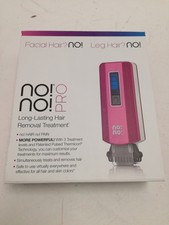 no!no! PRO Hair Removal Device Pink - Complete Set for Face and Body