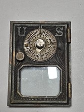 Antique Post Office Box Door