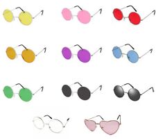 John Lennon Round - Glasses Sunglasses 60s 70s Hippy Ozzy Fancy Dress Festival