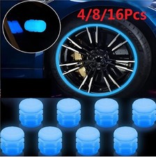 16× Blue Fluorescent Car Tire
