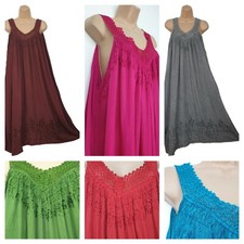 Plus Dress Boho Loose Vest