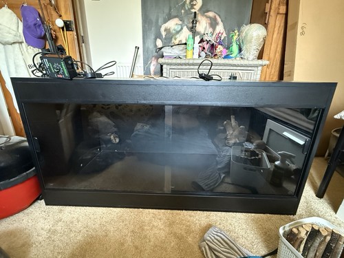 4x2x2 black vivarium bearded - 4x2x2,