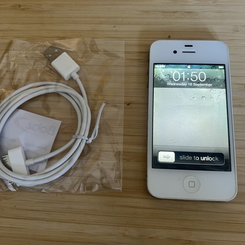 Apple iphone 16gb white - iphone, 4