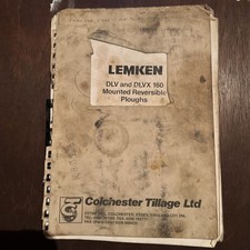 Lemken DLV & DLVX Reversible