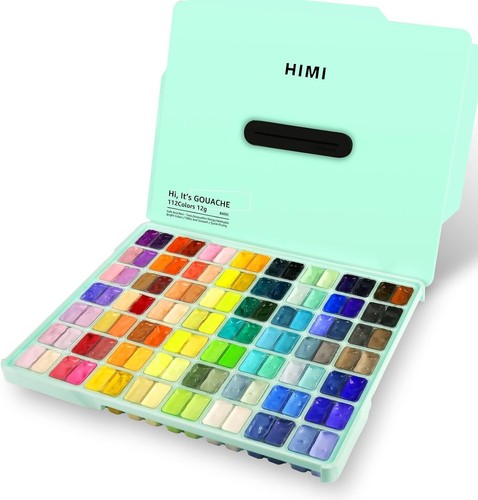 Himi gouache paint - set,, twin
