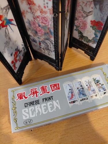 Chinese paint screen